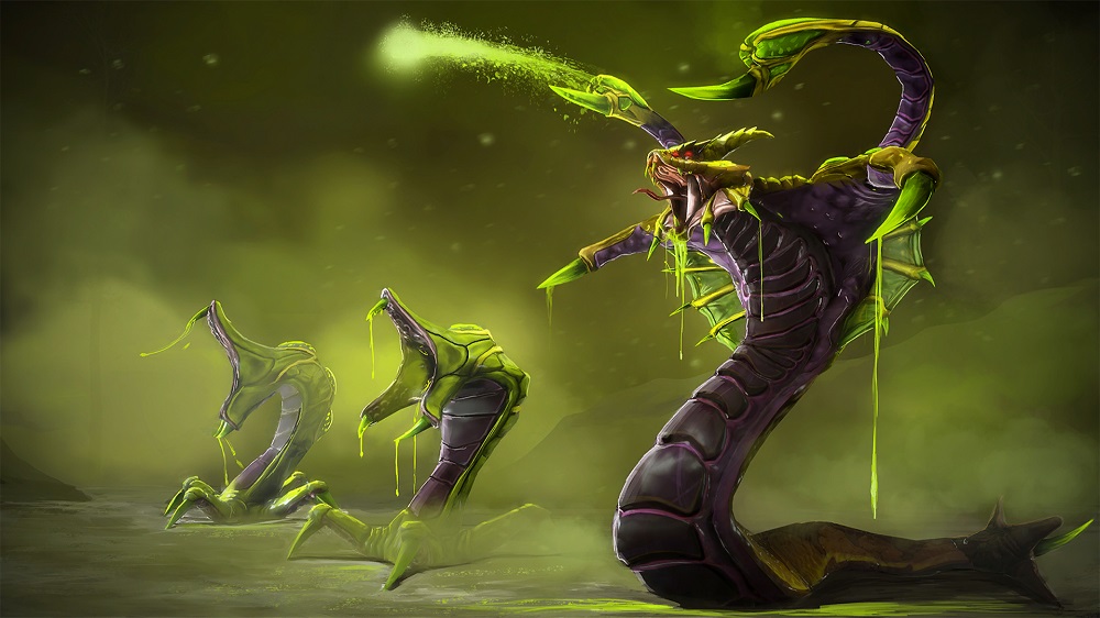 venomancer dota 2 wallpaper