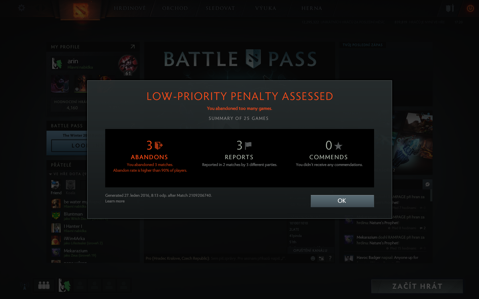 Dota 2 low priority of фото 8