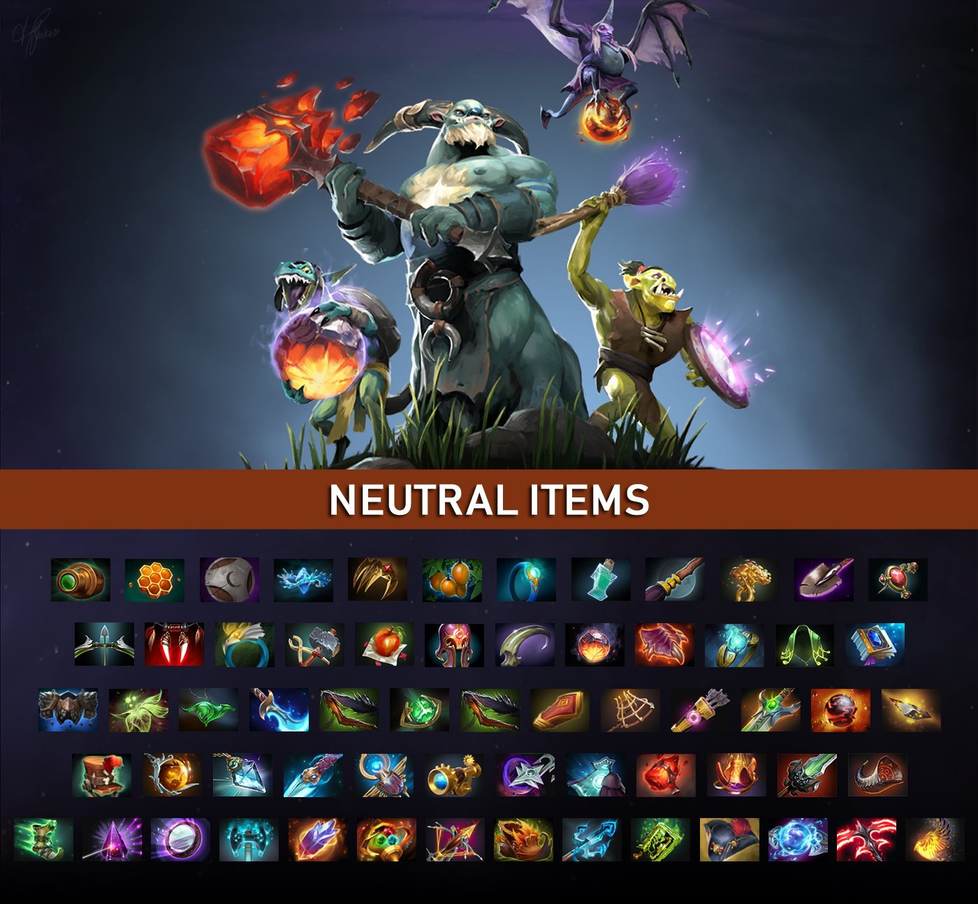 The 62 New Items From Neutrals - DOTABUFF - Dota 2 Stats