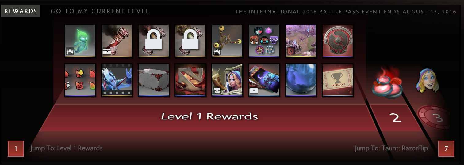 Dota 2 - Available now to all Battle Pass owners who reach level