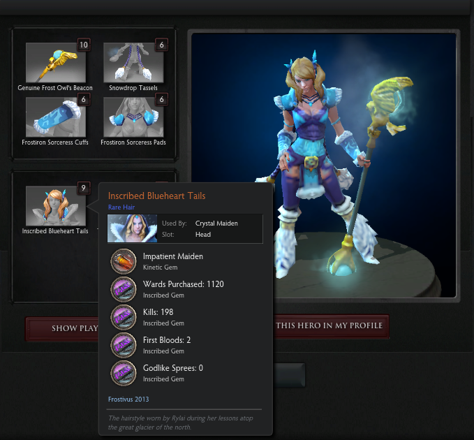 General Discussion Post Your Favourite Loadouts Dotabuff