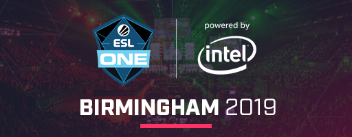 ESL One Birmingham 2019 powered by Intel