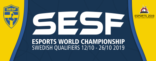 IeSF 2019 World Championship Sweden Qualifier