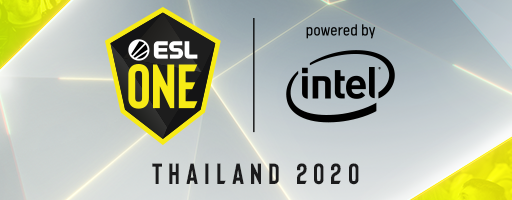 ESL One Thailand 2020 Online powered by Intel