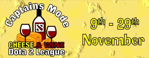 Captains Mode Cheese and Wine League