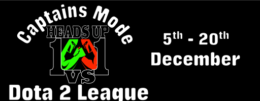 Heads up 1vs1 Dota League December