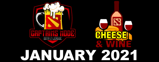 Captains Mode Cheese and Wine  League January