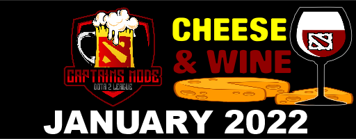 Captains Mode Cheese and Wine League January