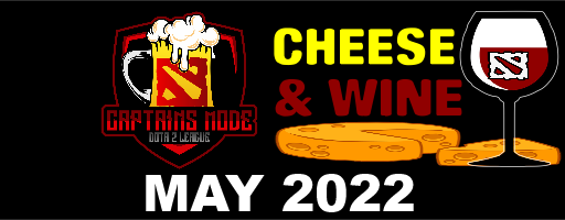 Captains Mode Cheese and Wine League May