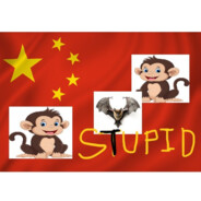 所有中国人都是傻子。
