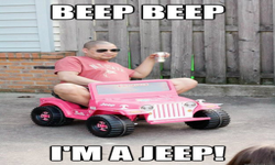 Beep Beep I'm a Jeep