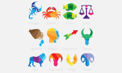 Colored Zodiac