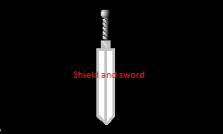 Shield and sword