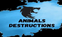 Animals destruction