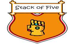 Stack of  Five
