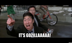 IT'S GOZILLA