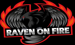 Raven on fire E-Sports