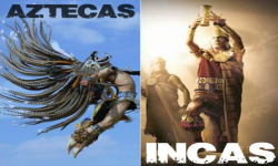 4 INCAS Y UN AZTECA