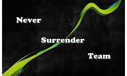 Never surrender's team