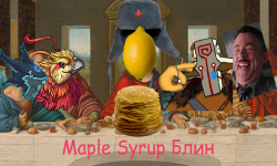 Maple Syrup блин