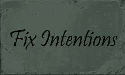 Fix Intentions