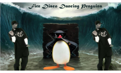 Fire Dancing Disco Penguins
