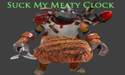 Suck My Meaty ClOCK