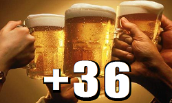 Thirty Six Beers