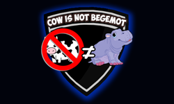 COW IS NOT BEGEMOT