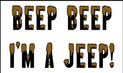 Beep Beep Ima Jeep