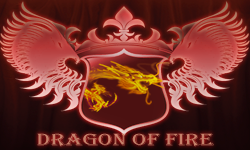 Dragon of blazing hell